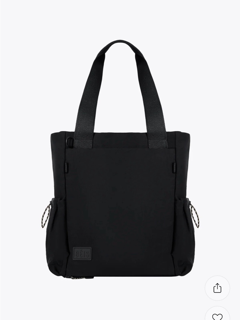 BEIS The Sport Tote in Black